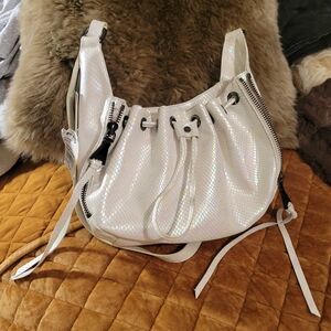 Aimee Kestenberg Iridescent White Hobo Bag